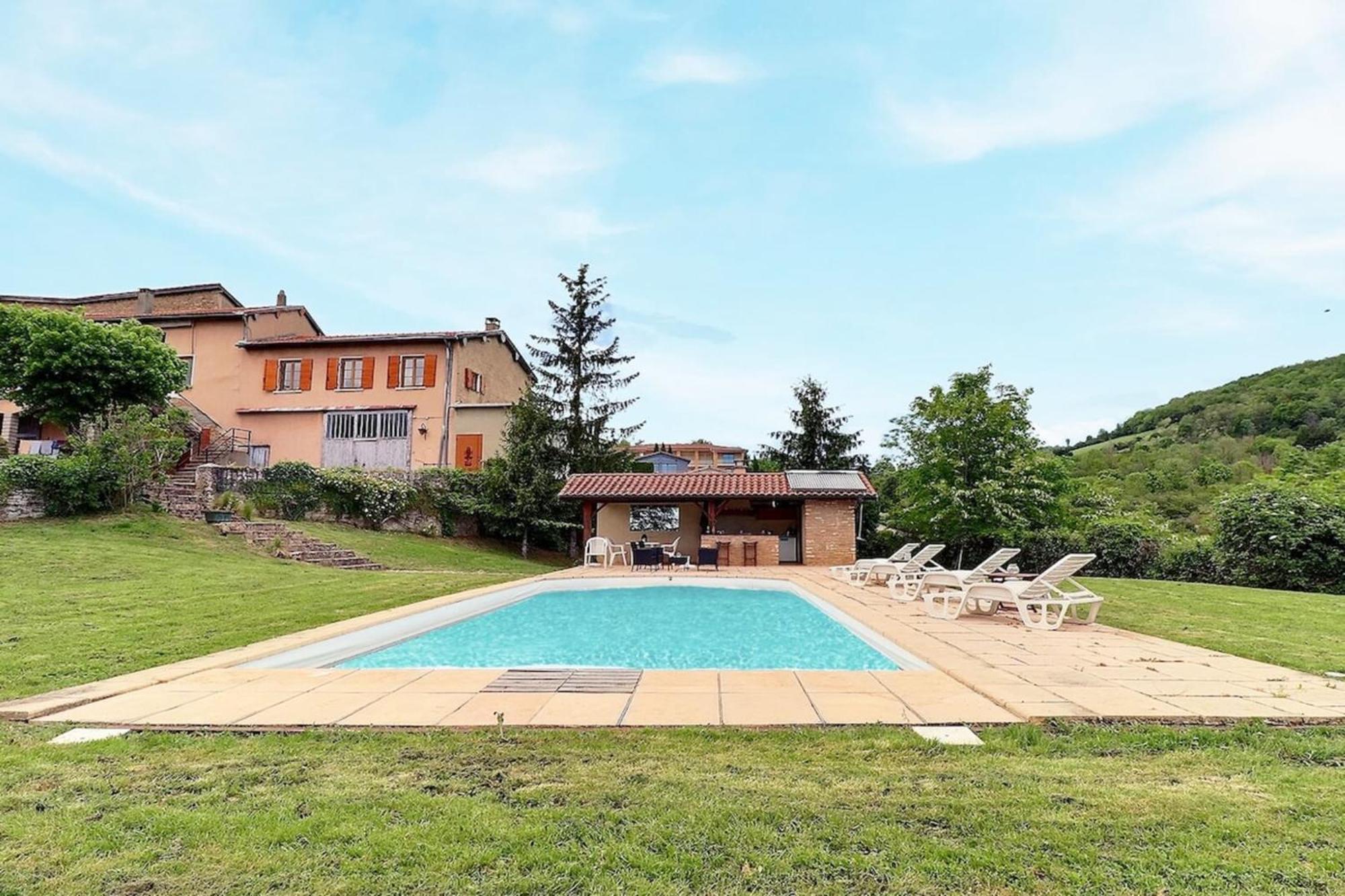 Saint-Fortunat - Authentic Home With Pool - Saint-Didier-Au-Mont-D'Or Exterior photo