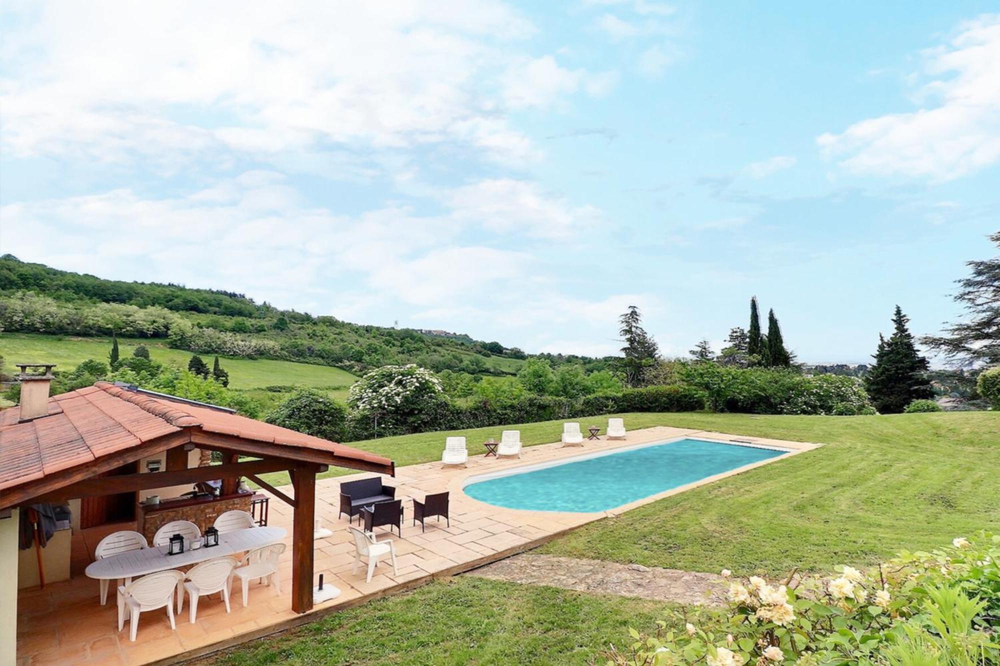 Saint-Fortunat - Authentic Home With Pool - Saint-Didier-Au-Mont-D'Or Exterior photo